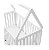 Storkcraft Orchard 6-in-1 Convertible Crib (White) – Greenguard Gold Certified