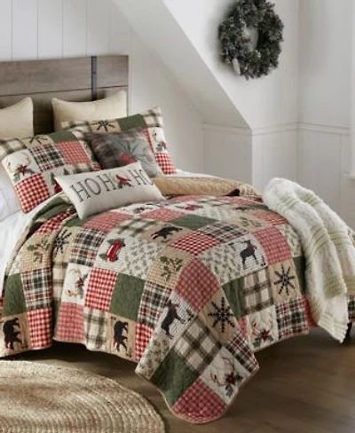 Your Lifestyle Holly Forest Patchwork Quilt Sets