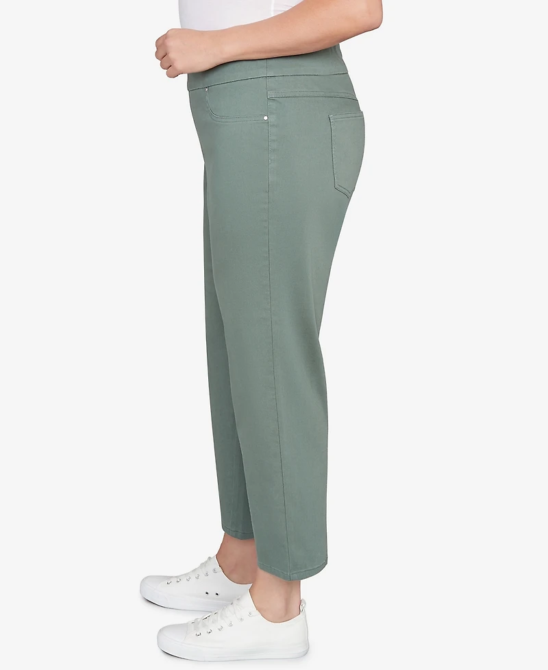 Ruby Rd. Plus Soft Denim Faux Pocket Pants