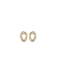 UNOde50 Metal Alloy Oval Shaped Earrings