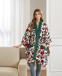 Premier Comfort Cozy Plush Printed Wrap, 50" x 70", Exclusively at Macy's