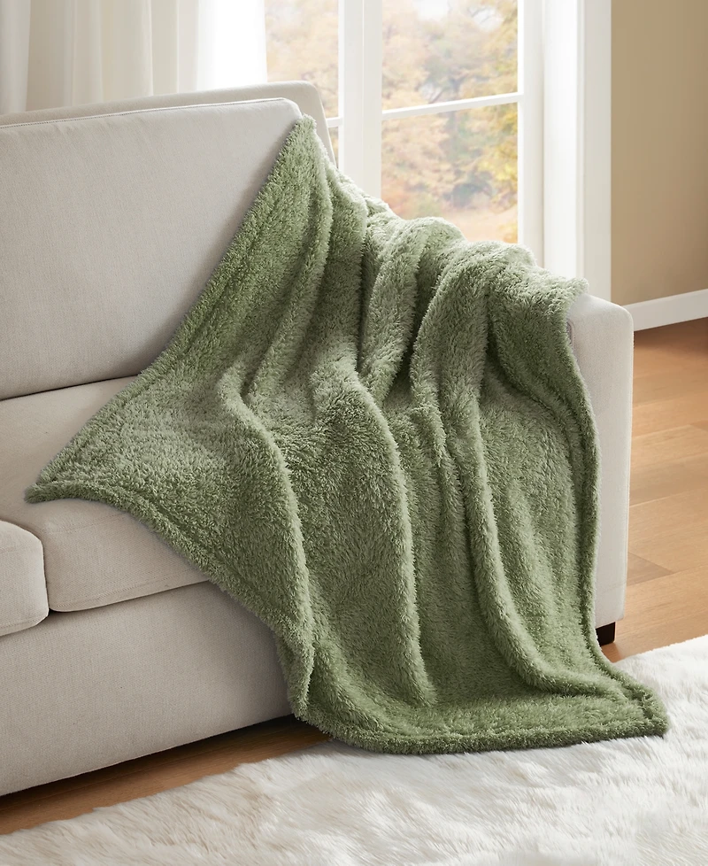 Premier Comfort Cozy Fluffy Throw Blanket, 50" x 60"