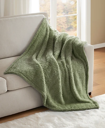 Premier Comfort Cozy Fluffy Throw Blanket, 50" x 60"
