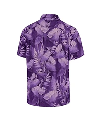 Tommy Bahama Men's Purple Clemson Tigers Coast Nuevo Fronds Button-Up Shirt