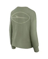 Fanatics Women's Green New York Jets Elements Pullover Sweatshirt