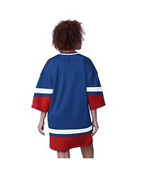 Starter Women's Royal Buffalo Bills Slap Shot 3/4 Sleeve Sneaker Dress