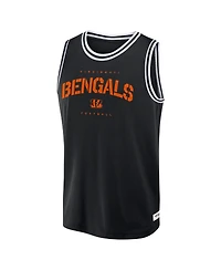Fanatics Men's Black Cincinnati Bengals Elements Future Ground Jersey Tank Top