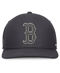 Nike Men's Anthracite Boston Red Sox Statement Pro Snapback Hat