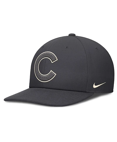 Nike Men's Anthracite Chicago Cubs Statement Pro Snapback Hat