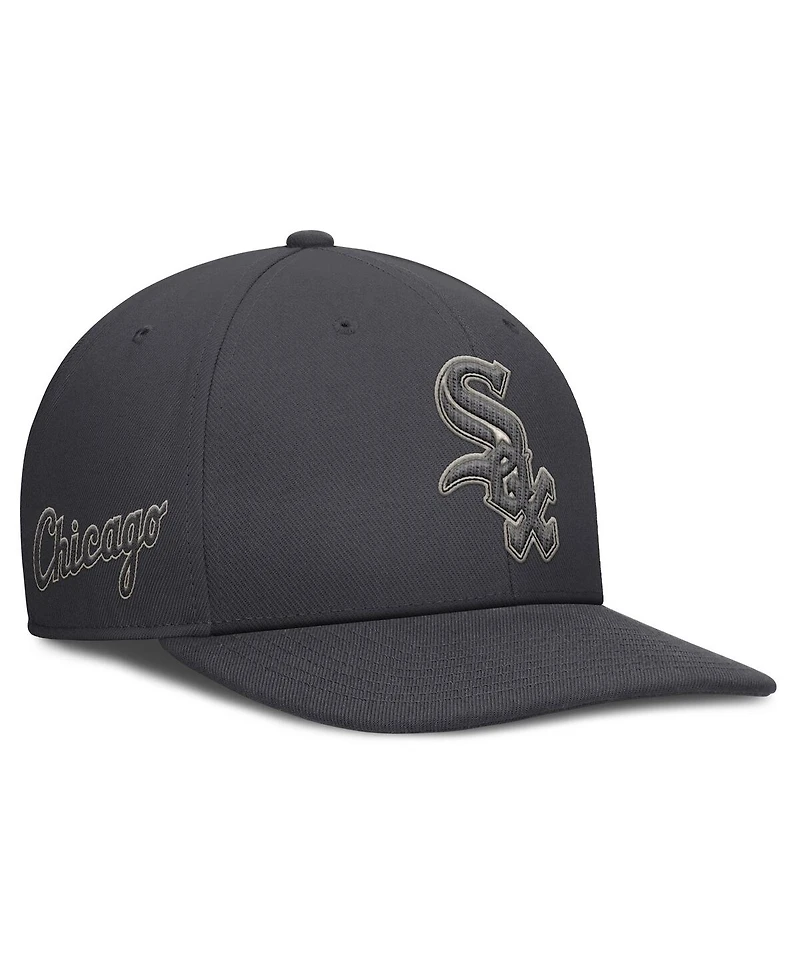 Nike Men's Anthracite Chicago White Sox Statement Pro Snapback Hat