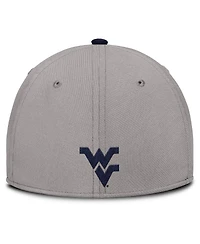 Nike Men's Gray West Virginia Mountaineers Rise Prep Performance Flex Hat
