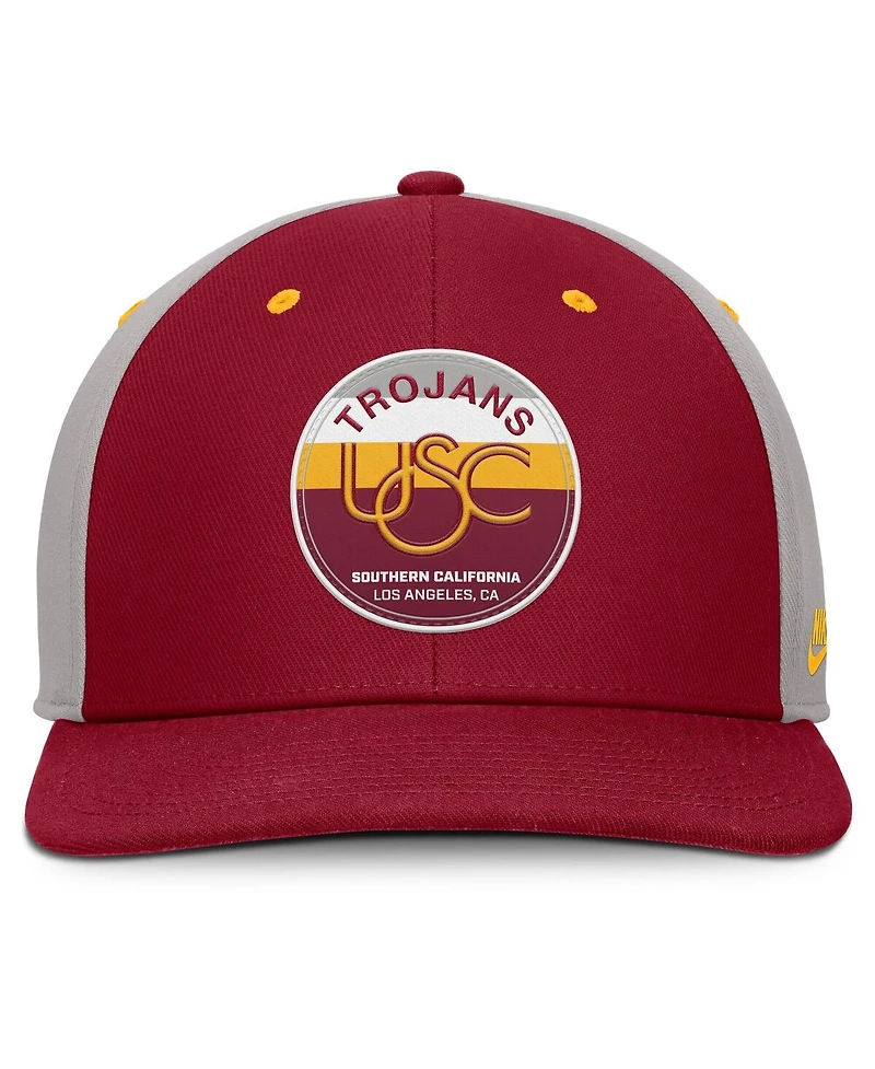 Nike Men's Cardinal/Gray Usc Trojans Prep Pro Performance Snapback Hat