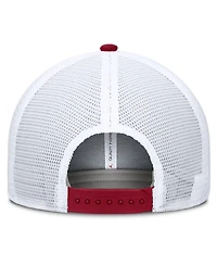 Jordan Men's Crimson/White Oklahoma Sooners Rise Primetime Performance Trucker Adjustable Hat