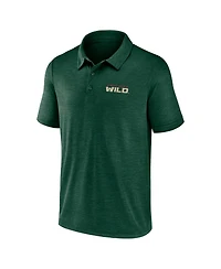 Logo Athletic Men's Green Minnesota Wild Unstoppable Polo Shirt