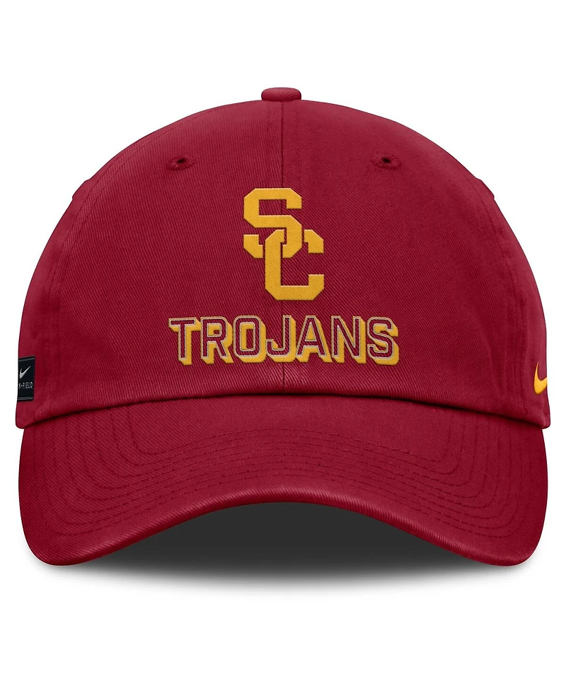Nike Men's Cardinal Usc Trojans 2025 On-Field Club Adjustable Hat