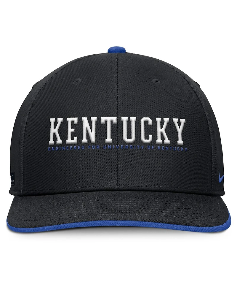 Nike Men's Black Kentucky Wildcats 2025 On-Field Pro Performance Adjustable Hat