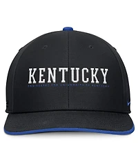 Nike Men's Black Kentucky Wildcats 2025 On-Field Pro Performance Adjustable Hat