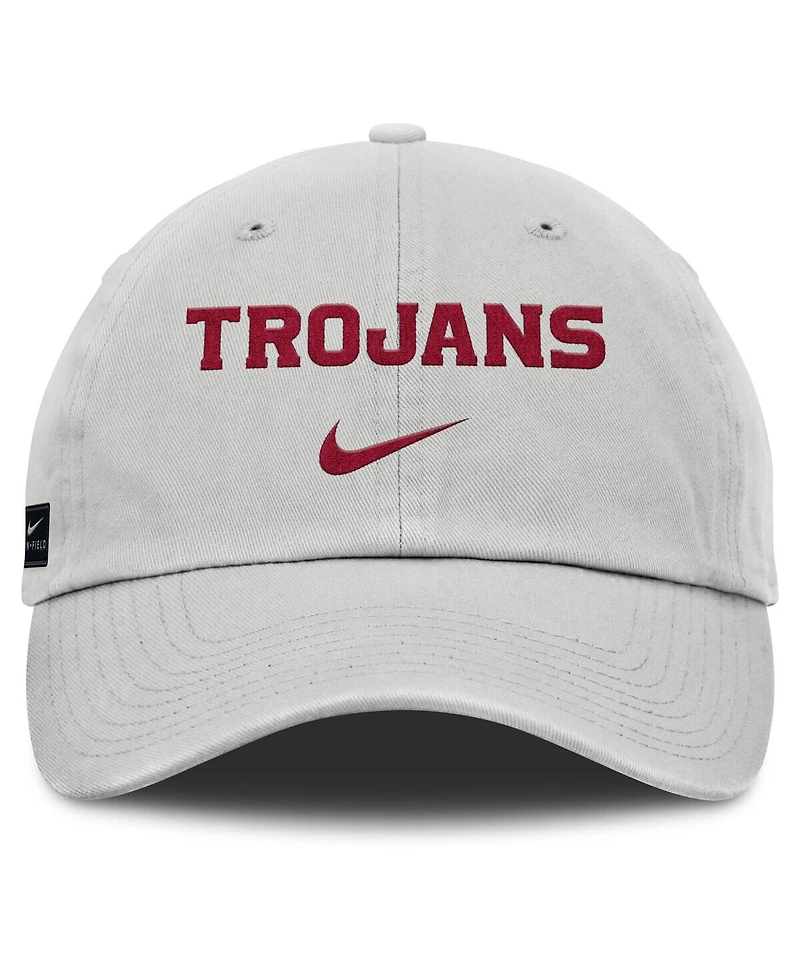 Nike Men's Gray Usc Trojans 2025 On-Field Gameday Club Adjustable Hat