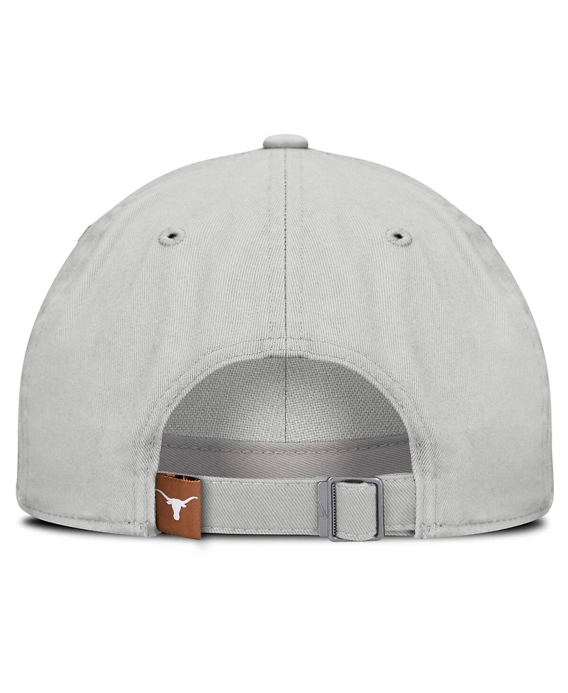 Nike Men's Gray Texas Longhorns 2025 On-Field Gameday Club Adjustable Hat