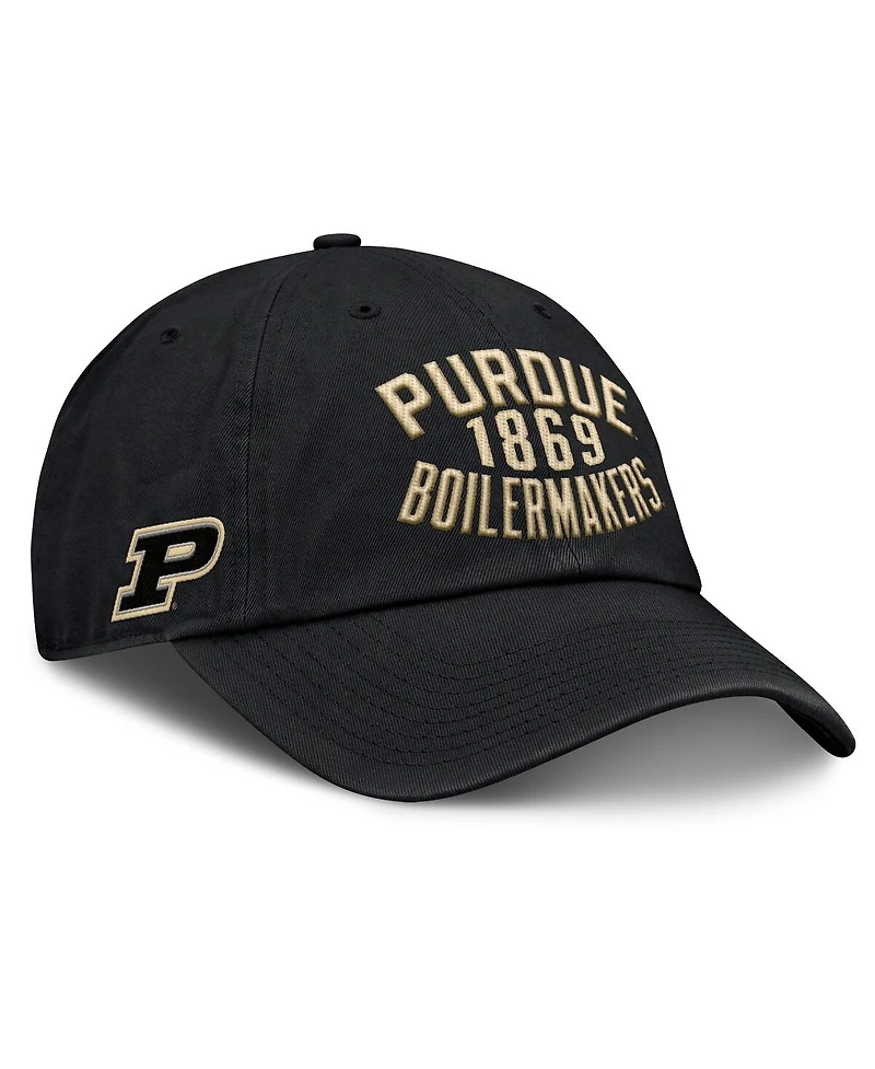 Fanatics Men's Black Purdue Boilermakers Archer Adjustable Hat