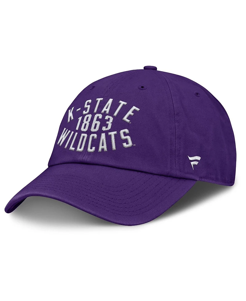 Fanatics Men's Purple Kansas State Wildcats Archer Adjustable Hat