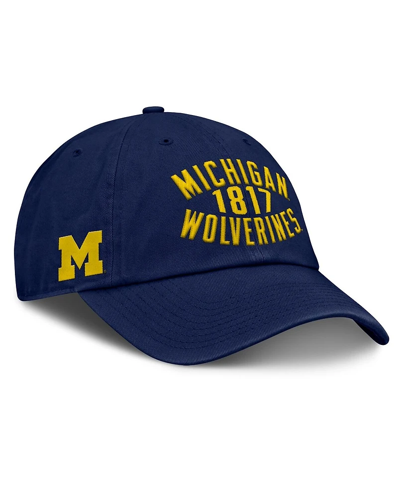Fanatics Men's Navy Michigan Wolverines Archer Adjustable Hat