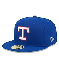 New Era Men's Royal Texas Rangers Baseball Hall of Fame 59FIFTY Fitted Hat