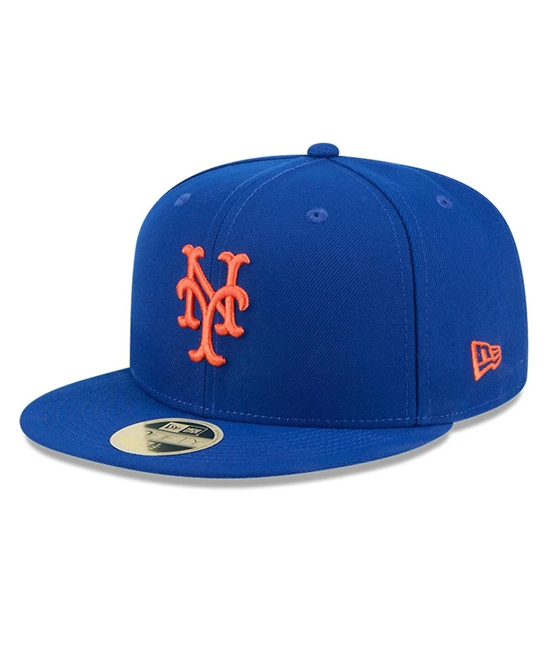 New Era Men's Royal York Mets Baseball Hall of Fame 59FIFTY Fitted Hat
