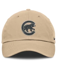 Nike Men's Khaki Chicago Cubs Club Adjustable Hat