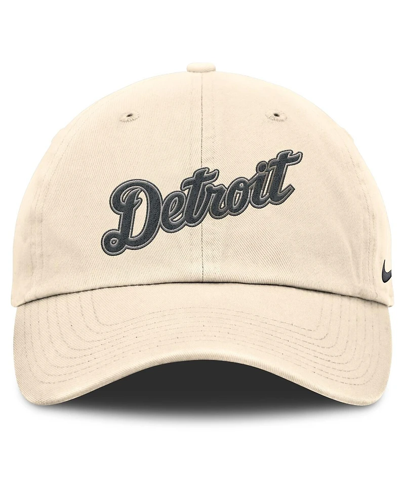 Nike Men's Natural Detroit Tigers Camo Pack Club Adjustable Hat