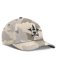 Nike Men's Natural Houston Astros Camo Pack Rise Adjustable Hat
