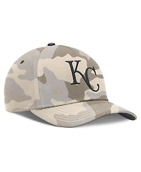 Nike Men's Natural Kansas City Royals Camo Pack Rise Adjustable Hat