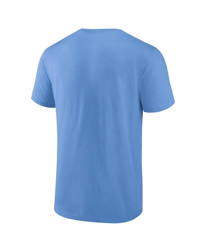 Fanatics Men's Light Blue Chicago Cubs Alt Circle T-Shirt