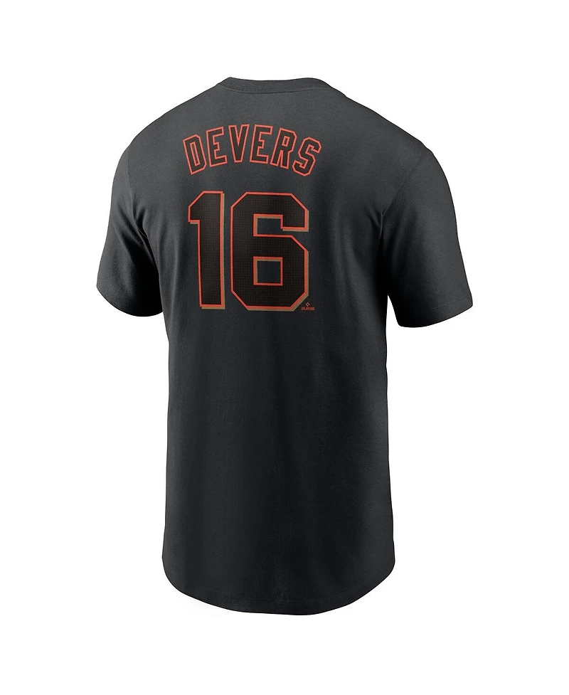 Nike Men's Rafael Devers San Francisco Giants Name Number T-Shirt