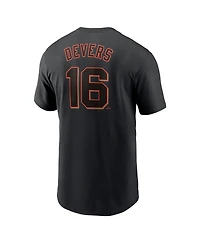 Nike Men's Rafael Devers San Francisco Giants Name Number T-Shirt