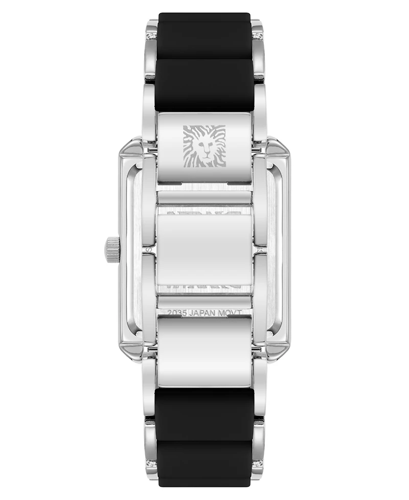 Anne Klein Women's Quartz Casual Silver-Tone Metal Alloy Bracelet Watch, 26mm