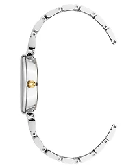 Anne Klein Women's Quartz Classic Gray and Two-Tone Diamond Accented Bracelet Watch, 28mm