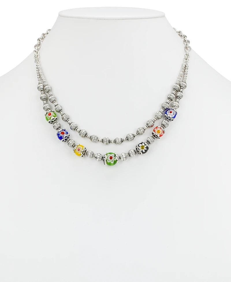 Patricia Nash Two-Strand Beaded Necklace