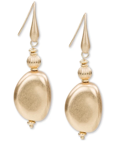 Patricia Nash Oval Drop Wire Earrings