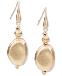 Patricia Nash Oval Drop Wire Earrings