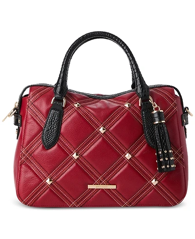 Brahmin Micaela Medium Leather Satchel