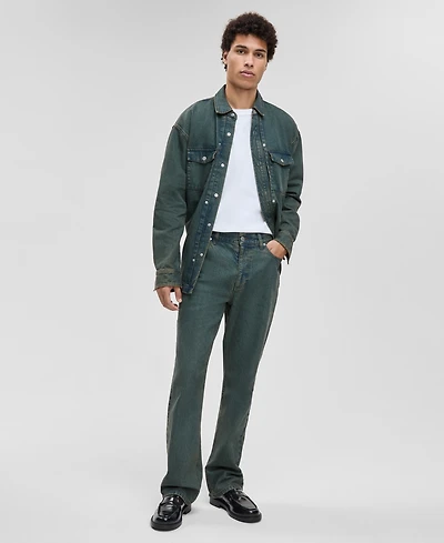 Mode of One Men's Elmer Relaxed-Fit Straight-Leg Jeans, Macy's Exclusive