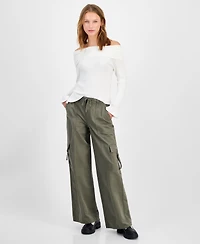 Celebrity Pink Juniors' Drawstring Cargo Utility Pants