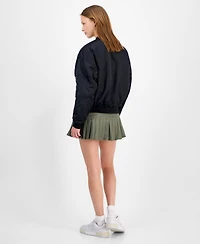 Hippie Rose Juniors' Oversized Bomber Jacket