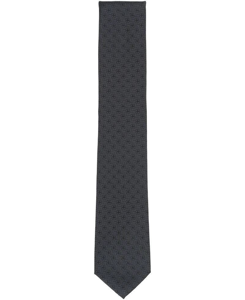 Alfani Men's Tundra Abstract Pattern Tie, Macy's Exclusive