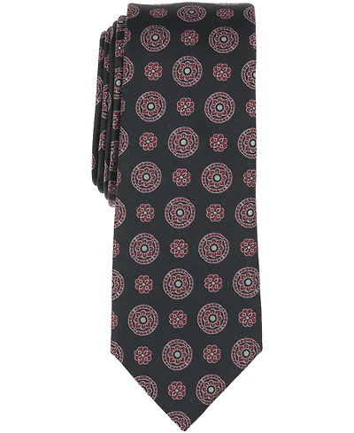 Bar Iii Men's Crimson Neat Printed Tie, Macy's Exclusive