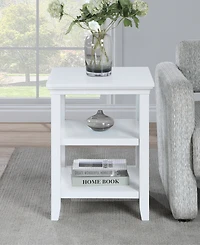 Convenience Concepts 18" Wood Tribeca End Table