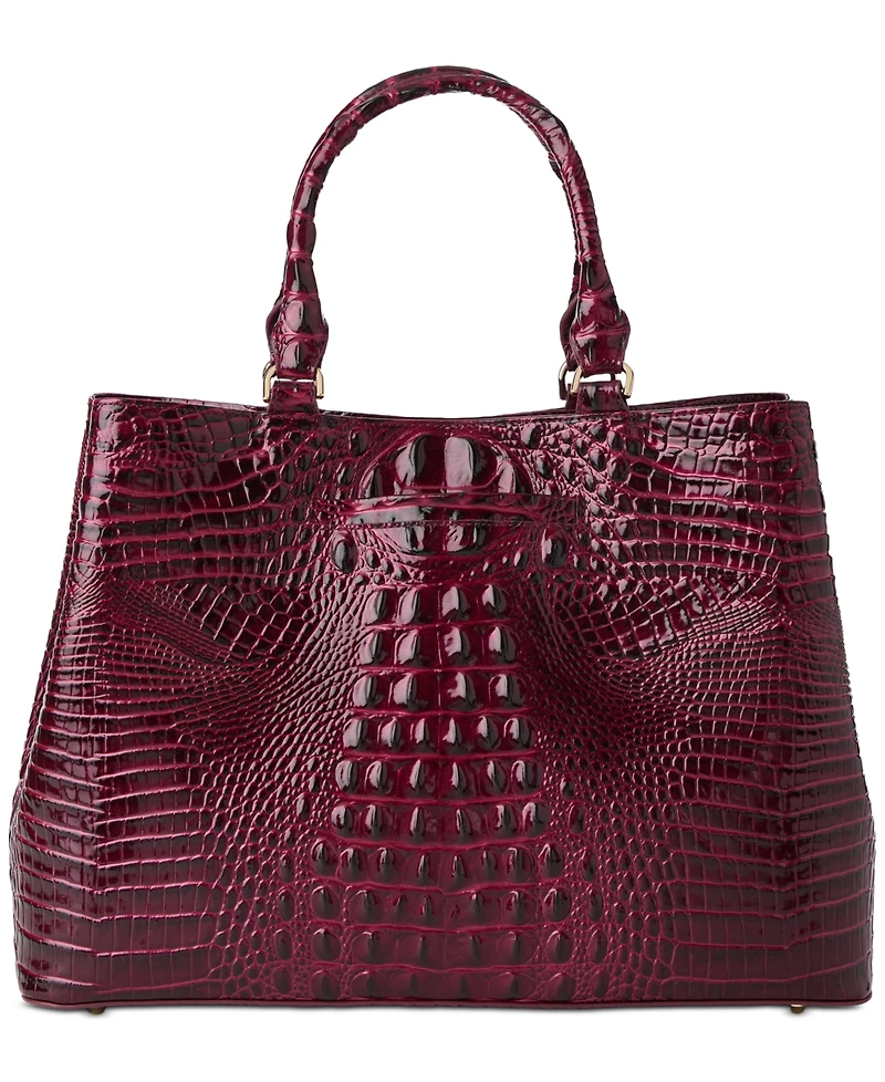 Brahmin Denise Large Leather Carryall Bag