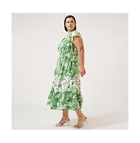 Estelle Amazonia Tiered Cotton Dress