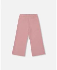 Deux par Girl Waffle Flare Leg Pants Dusty Pink